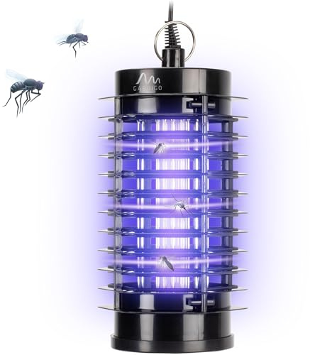 GARDIGO® Insektenvernichter 25m² I UV Mückenlampe I Elektrischer Mückenschutz für den Innenbereich I Insektenschutz zum Aufhängen oder Hinstellen I Fliegenfalle und Mückenfalle I Moskito Lampe