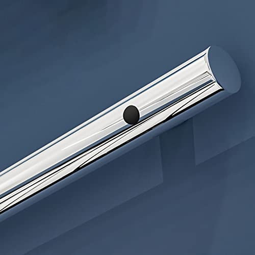 Handläufe für Treppen Stufen Für Den Innenbereich Im Freien Geländer 5cm Durchmesser Rund Edelstahl Geländer Für Speicher Garage Veranda Silber Wandhalterung Treppe Haltegriffe ( Color : Length , Size