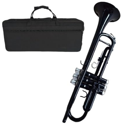Trompete Trompeteninstrument Anfänger schwarz B-Dur geeignet für professionelle Darbietungen