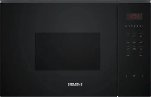 Forno a Microonde da Incasso Capacità 20 Litri Potenza 800 Watt Larghezza 60 cm colore Nero - BF523LMB1 iQ300