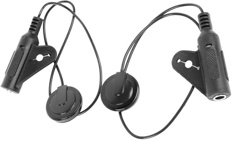 AKLOSIPY Pastilla de Micrófono Piezoeléctrica Versátil para Guitarra, Mandolina, Ukelele, Liviana y Fácil de instalar: Mejore su Calidad de Sonido (BLACK)