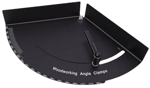 Pissente Serre-joint D’Angle pour Menuiserie, Dispositif de Fixation Réglable en Acier Inoxydable à Angle Droit avec une Plage de 90 à 180 Degrés pour la Fabrication de Meubles et les