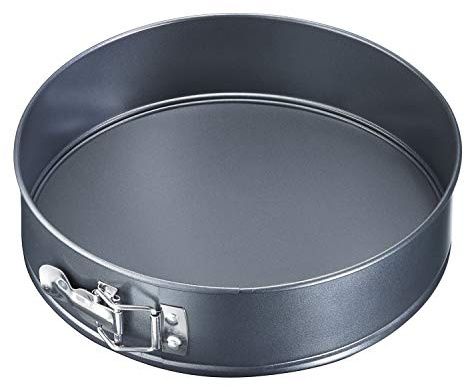 Westmark Moule à charnières, Ø 28 cm, avec revêtement antiadhésif, acier laminé à froid, Back Klassiker, anthracite, 31682240