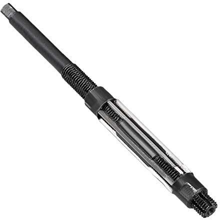 sourcing map 10,75-11,75 mm verstellbarer Hand-Reibahle HSS H8 6 gerader Nutenfräser de