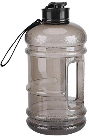 Bottiglia d Acqua,2,2 Litri Borraccia Bottiglia per Acqua in PETG Borraccia Sportiva Acqua con Indicatore per attività Sportiva All'aperto