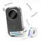 Phomemo D30 Label Maker Machine with Tape, Mini Bluetooth Label Printer, Wireless Handheld Label Maker,Smart Phone Thermal Inkless Label Printer For Organizing Home Office Kitchen - Grey