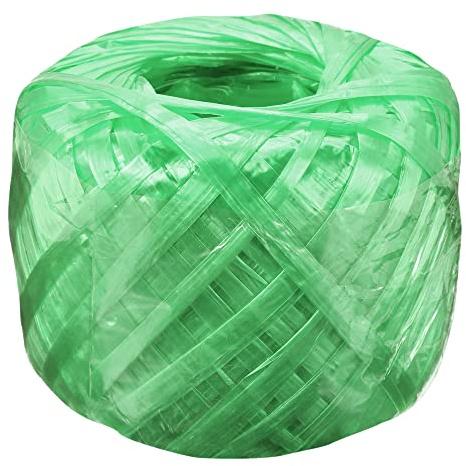 MECCANIXITY Polyester Nylon Plastic Rope Twine Household Bundled for Packing Gardening Craft,150m Length,Green