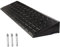 uyoyous Bordsteinrampe Gummi Rampen 100x25x10cm, Vollgummi Türschwellenrampe Gummirampe Bordsteinkanten Rampe Auffahrkeile Auffahrrampe für Auto, Rollstuhl, Bürgersteig, Wohnmobil