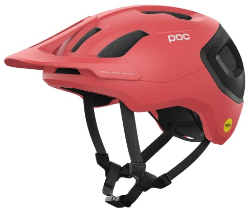 POC Axion Race MIPS cykelhjälm – finjusterat spårskydd med patenterad teknik, Mips Integra och full justerbarhet, L (59–62 cm)