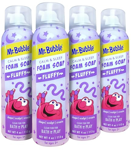 Mr. Bubble Calm & Sleep Foam Soap, 4 oz, 4 pack