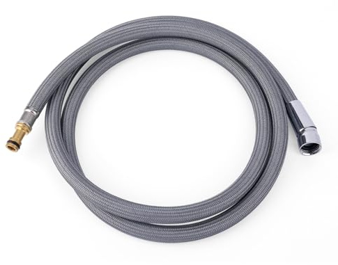 Kitchen Faucet Hose Replacement, 59.06 Inch Kitchen Sink Pull Out Faucet Hose 159560 Replacement Hose Accessories Compatible with Moen Pull Out Faucet