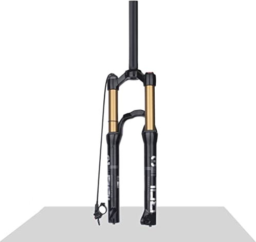 Mountainbike-Federgabel 61 cm (24 Zoll), 120 mm, gerades Rohr, Vordergabel mit manueller Verriegelung, QR, 9 mm