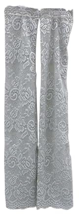 PPQIRU Manicotti con Protezione Solare 2 Paia di Maniche estive in Pizzo da Donna, Lunghe e Coperte, Guanti Senza Dita, Elastici Anti-scottature, Maniche da Polso(Grey)