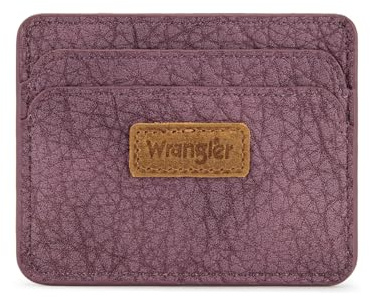 Montana West Wrangler Credit Card Holder for Women Wallet Card Case Small Ladies Female Pocket Wallet