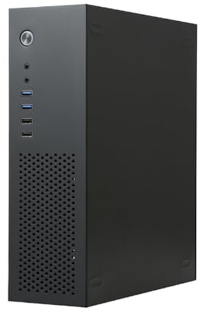 Bopfimer Computer Case SKTC A10 Mini Desktop HTPC Computer Case for MATX 24X24 Motherboard Small 1U 7.3L