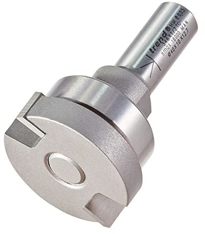 Trend Intumescent Router Cutter Bit, Used to Create an Effective Barrier to Fire and Smoke, 1/2 Inch Shank, 10mm Cut Diameter & 40mm Cut Length, 346X1/2TC