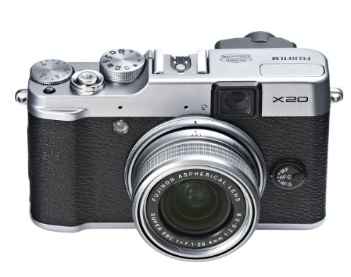 Fujifilm X20 Digital Camera - Silver (12 MP, 4x Optical Zoom) 2.8 inch LCD