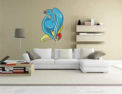 INDIGOS Wandtattoo, Bunt