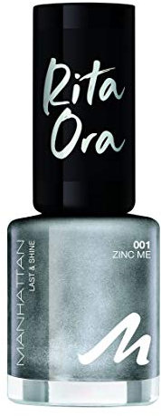 Manhattan Rita ora Last & Shine Nagellack Nr. 001 Zinc me