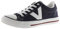 victoria Basket Unisex Tribu Lona & Logotipo En Contraste & Puntera De Goma 1065164 para Adulto Marino 43