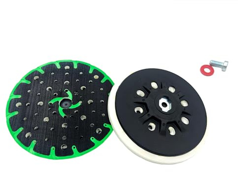 1Pack Upgraded 202460 6-Inch Hard Back-up Sanding Pad Compatible with Festool ETS EC150/5 EQ, ETS EC 150/3 EQ, ETS 150/5 EQ, ETS 150/3 EQ Sander, 17/48-Hole Disc
