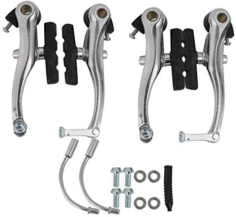 Kleagary 2 Paar V Bremse Universal Fahrrad V Bremse Mountainbike V Bremse Klemme Set mit Brems BeläGen