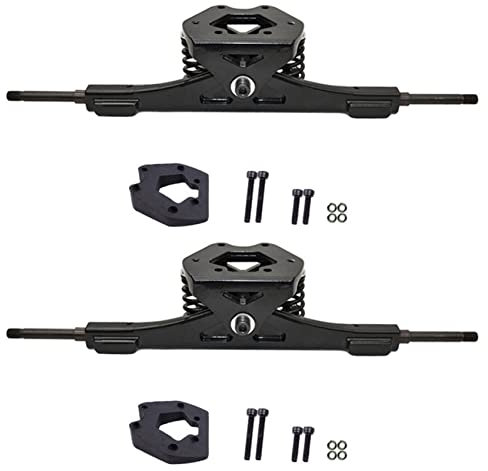 Janasiba 2 x 43,2 cm (17 ) -Skateboard Dichtung in Aluminium Elektromotor Skateboard Brücke Riser Pad Brücke Longboard