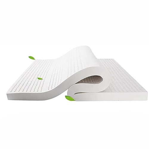 Multifunktionale Naturlatex-Matratze 140×150cm(55×59inch), 100% Natur Latex-Matratze Hohe Elastizität und Kompression, Antiallergisch Latexmatratze Wabenporenbelüftung,3in