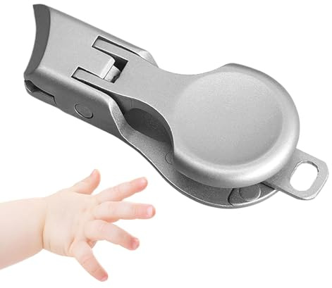 Nagelklippare, babynagelklippare – lutande nagelklippare – ergonomisk nageltrimmer, fingernagelklippare, tjock tånagelklippare för spädbarn, äldre, seniorer