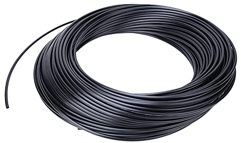 Nylon Haute pression pneumatique Black Flexible Tube Air Air Eau 100 m (6 * 1 noir * 100m = 6 * 4 noir * 100m)