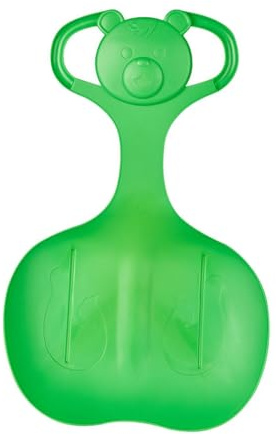 wueiooskj Snow Sled Snow Sled Kids Adults Winter Toy Sledding Sleds Awesome Downhill Toboggan Sledge Luge Fun Outdoor Activity Downhill Toboggan Sledge Luge Grass Sliding, Green