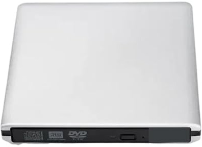 NMLKYTYDH Außenkamera, 4K USB 3.0 UHD Recorder/Player, Externes Optisches Laufwerk, Praktischer 3D-Player/Reader,für den Außenbereich(White)