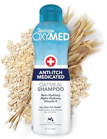 Tropiclean oxymed Oxy Med Pet Shampoo, 20 oz/592 ml