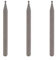 Dremel 106 Paquete múltiple de brocas de grabado - 3 brocas de grabado en forma de bola con un diámetro de trabajo de 1,6 mm