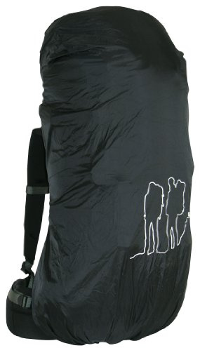 Bach Ripstop Raincover, 80-110 Liter (XL), Black