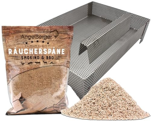 Angel-Berger Premium Kaltraucherzeuger Kalträucherlader Räucherschnecke Kalt Räuchern