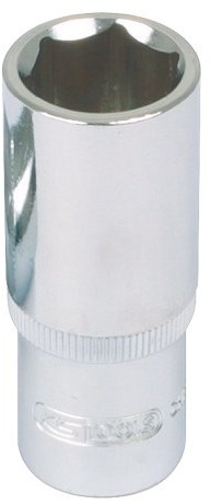 KS Tools 918.1257 1/2 CHROMEplus Sechskant-Stecknuss, lang, 27mm