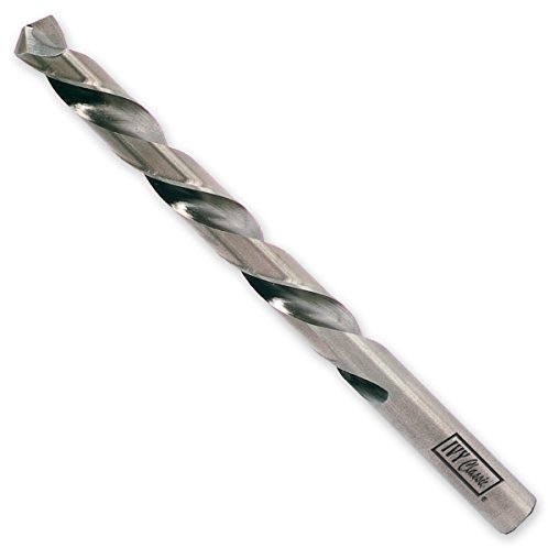 IVY Classic 01316 1/4-Inch Left Hand Drill Bit, M2 High Speed Steel, 135-Degree Point, 1/Card