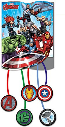 Procos Avengers-Pinata Partyzubehör - Bunt