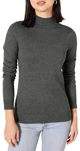 Amazon Essentials dam Lätt tröja med hockneck (finns i plusstorlek)
