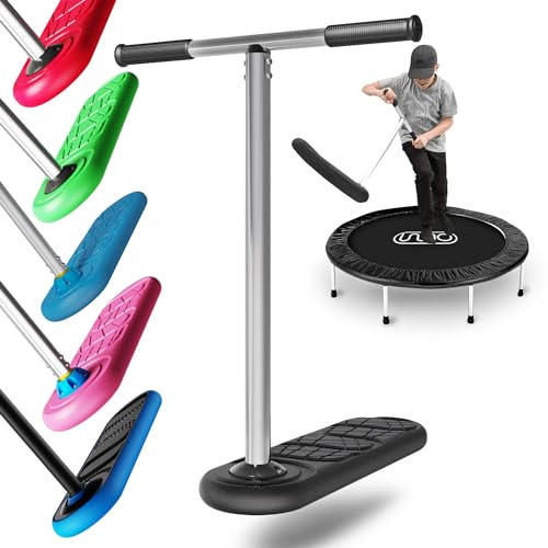 Indo Trick Scooter - Trampolino Scooter & Pro Scooter per bambini - Tricks Scooter per bambini dai 6 ai 12 anni - Pratica e migliora i trucchi del motorino da casa - Scooter acrobatico