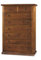 Mar.c.a. Design - Comò in Legno di Pioppo con Base Piatta, Cassettiera Stile Arte Povera Classico, Made in Italy