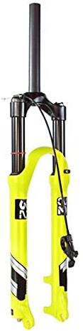 SJHFG Gabeln 26 27,5 29 Zoll Luftstoßdämpfer Fahrradgabel, Scheibenbremse Handbuch/Remote Lockout Reisen 130mm Fahrradaufhängungsgabel Federgabel (Color : Straight RL, Size : 29inch)
