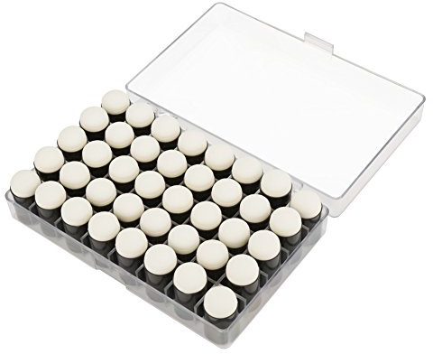 40 Stück Fingerschwamm Daubers Distress Oxid Tintenkissen Stempel und Stanzformen für die Kartenherstellung Set Zum Malen Zeichnen Tusche Basteln Kreide
