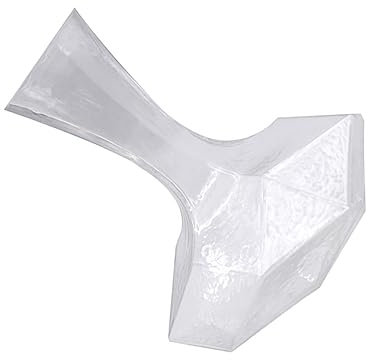 DECHOUS Handheld Glass Wine Decanter Simple Design Decanter for Aeration Storage