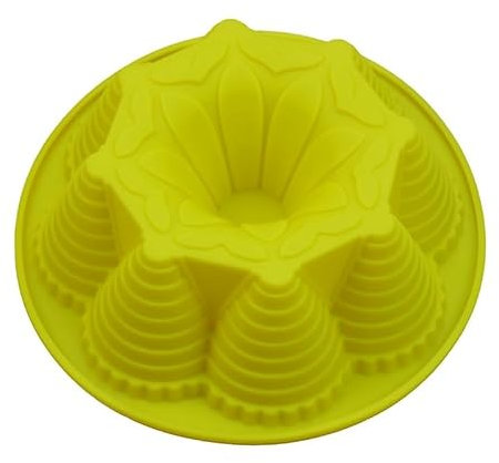 XBHGSY Silikon Kuchenformen 2 Stücke Silikon 6 Zoll Burg Kuchen Form Mousse Brot Form Schokolade Toast Gebäck Form