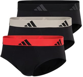 adidas Brief (3PK) – Active Flex Cotton – bekväma underkläder, 909 blandade, L