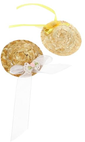 BUGUUYO Verstellbarer Mini-haustierhut 2 Stück Lustige Dekorative Kopfbedeckung Für Hühnerpapageien Verschleißfest Tragbar Für Fotografie-Events