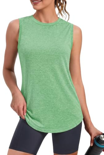 Gyabnw Damen Sport Tanktop ärmellos mit offenem Rücken | Für Yoga, Fitness, Running und Training, als ärmelloses Sportoberteil im Sommer