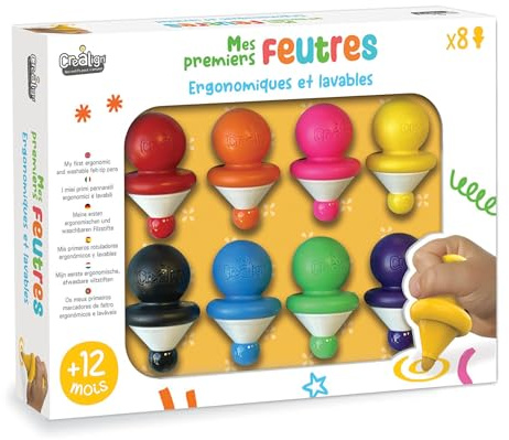 Crea Lign' Bastelset – Meine ersten Filzstifte x 8 – ab 12 Monaten – CL215